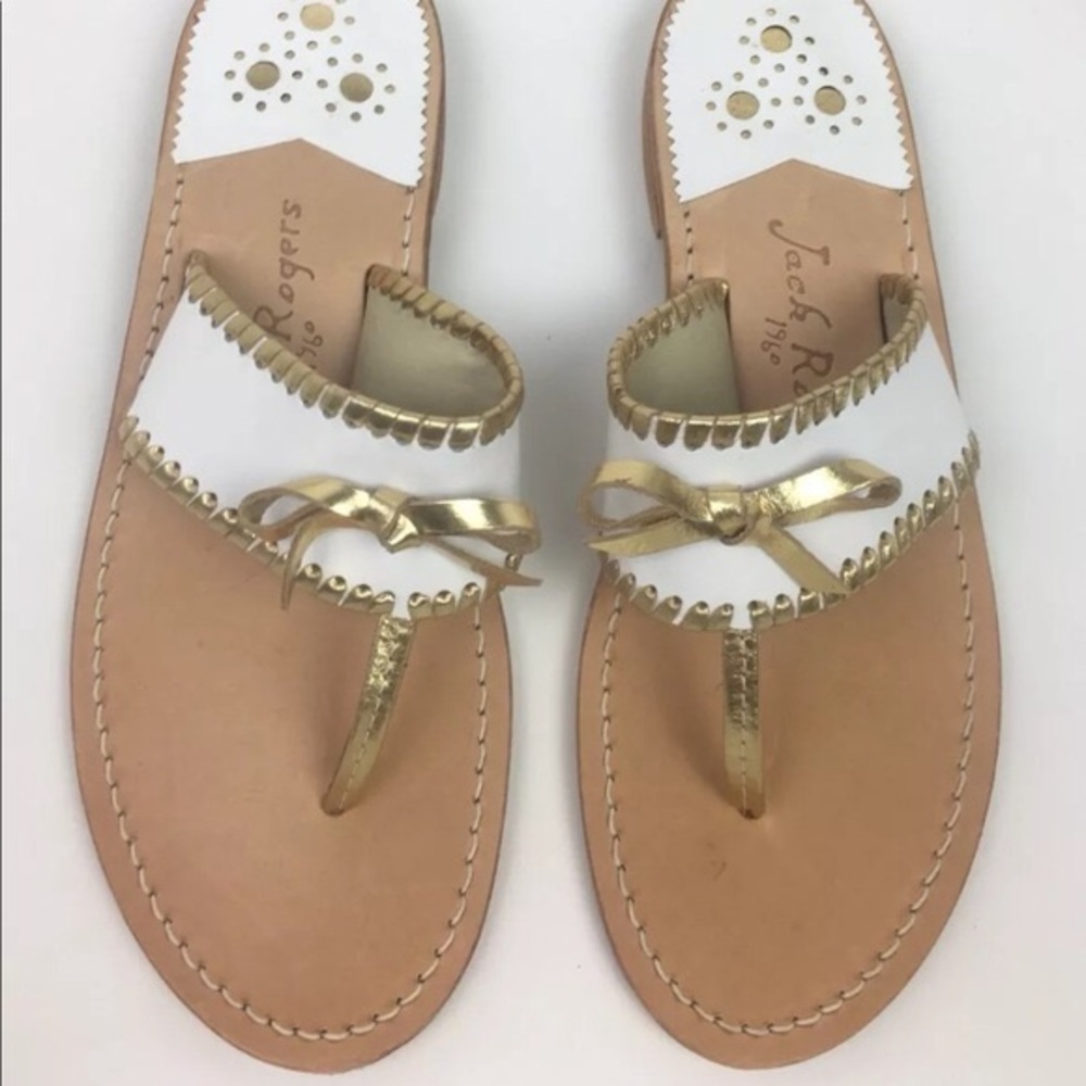 Jack Rogers Adeline leather sandal women’s 10